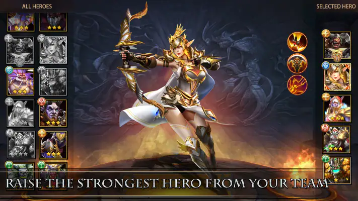 Trials of Heroes: Idle RPG screenshot 1