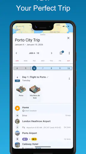 Tripomatic Planer i Mapy screenshot 1