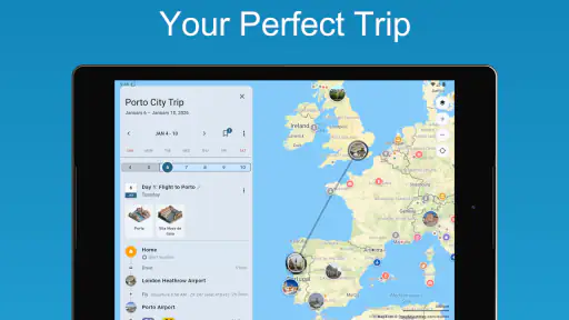 Tripomatic Planer i Mapy screenshot