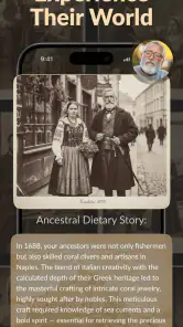 True Heritage & Ancestry: EDNA screenshot