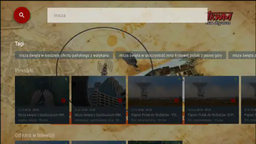 Trwam TV na Android TV screenshot 5