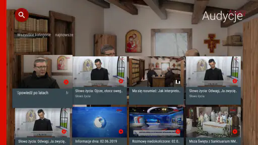 Trwam TV na Android TV screenshot 6