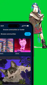 Tumblr — fandom, sztuka, chaos screenshot