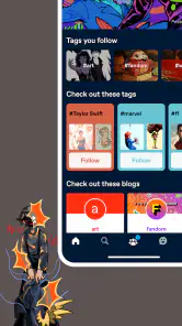 Tumblr — fandom, sztuka, chaos screenshot