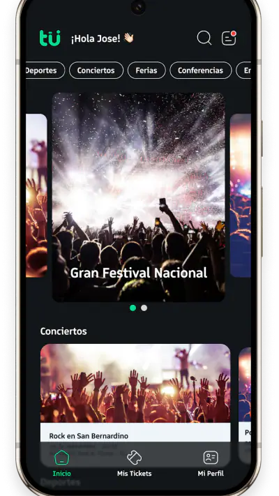 tuti – Tickets & Experiencias screenshot 1