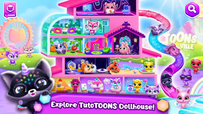 TutoFlips - Pet Doll House screenshot 1