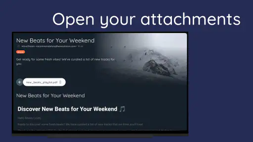 TVmail screenshot
