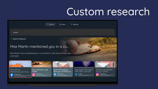 TVmail screenshot