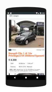 Tweedehands Auto België screenshot 2