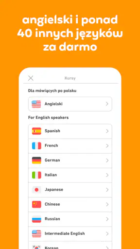 Ucz się języków z Duolingo screenshot 1