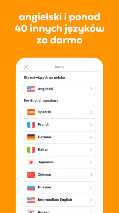 Ucz się języków z Duolingo screenshot 1