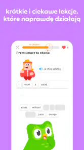 Ucz się języków z Duolingo screenshot