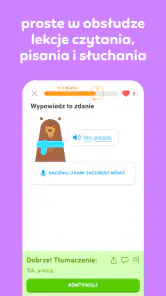 Ucz się języków z Duolingo screenshot