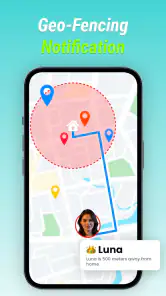 Udostępnianie lokalizacji screenshot