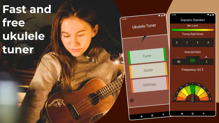 Ukulele Tuner screenshot 1