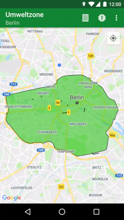 Umweltzone screenshot 1