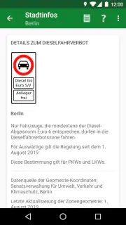 Umweltzone screenshot 4