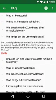 Umweltzone screenshot 5