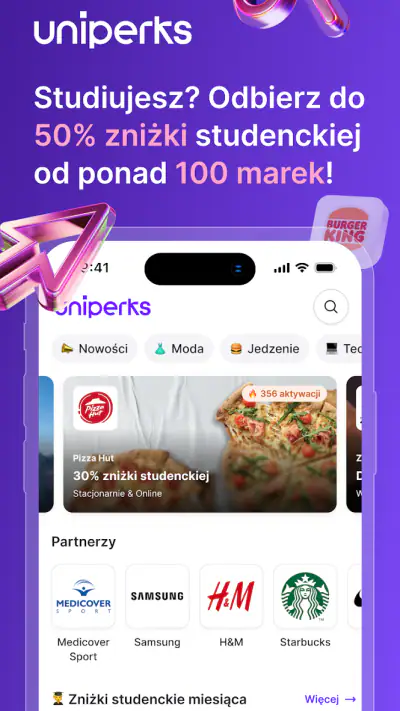 uniperks: zniżki studenckie screenshot 1