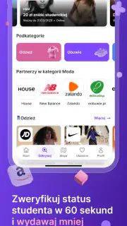 uniperks: zniżki studenckie screenshot 2
