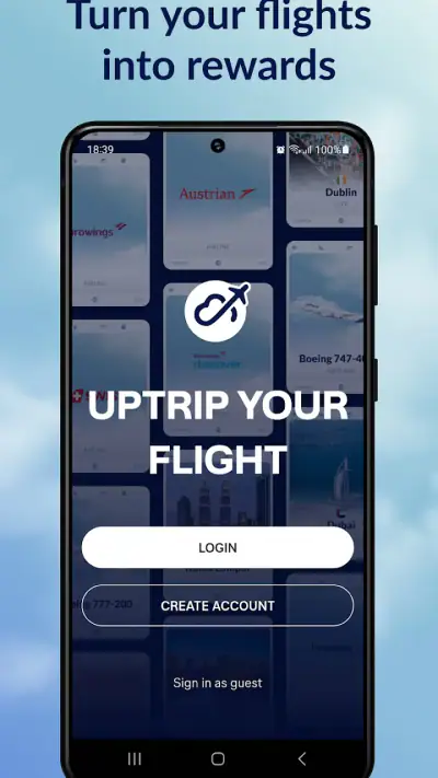 Uptrip screenshot 1
