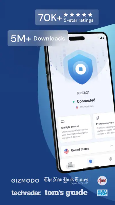 Urban VPN Premium screenshot 1