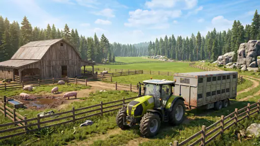US Farming Tractor Game 3D screenshot 8