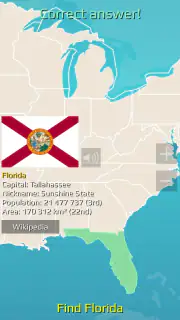 USA Quiz screenshot 3