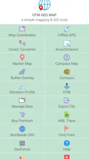 UTM Geo Map screenshot 1