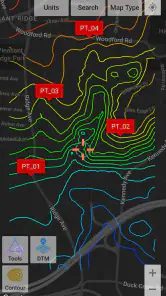 UTM Geo Map screenshot