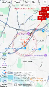 UTM Geo Map screenshot