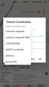 UTM Geo Map screenshot
