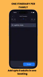 Utwórz plan podróży lotniczej screenshot 3