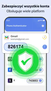 Uwierzytelnianie Telefonu -2FA screenshot