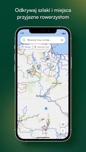 Velomapa - rowerowa mapa screenshot 1