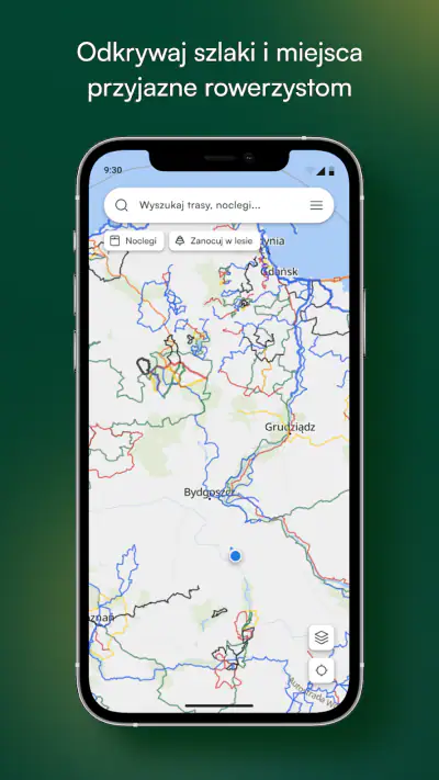 Velomapa - rowerowa mapa screenshot 1