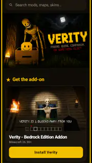 Verity Mod for Minecraft PE screenshot 1