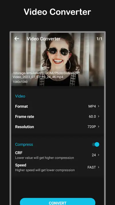 Video Converter screenshot 1