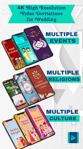 Video Invitation Maker App screenshot 1