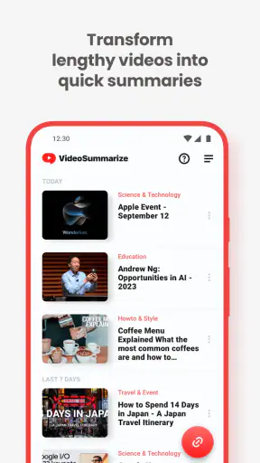 Video Summarizer screenshot 1