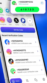 Virtual Phone Number – Get SMS screenshot 2