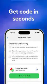 Virtual Phone Number – Get SMS screenshot 3