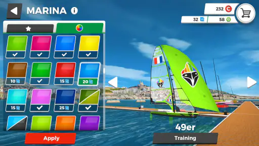 Virtual Regatta Inshore screenshot