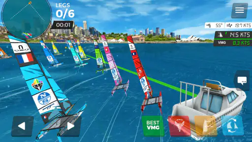 Virtual Regatta Inshore screenshot