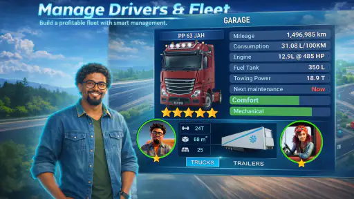 Virtual Truck Manager 3 screenshot