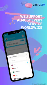 VirtuSIM - SMS Virtual screenshot