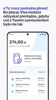 Visa Mobile – płatności online screenshot 4