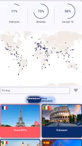 Visited Travel: Mapa podróży screenshot
