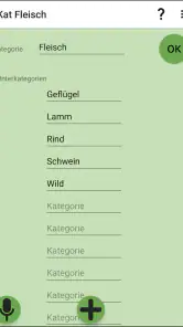 Vorrat, Lager, Einkaufslisten screenshot