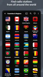 VRadio - Online Radio App screenshot